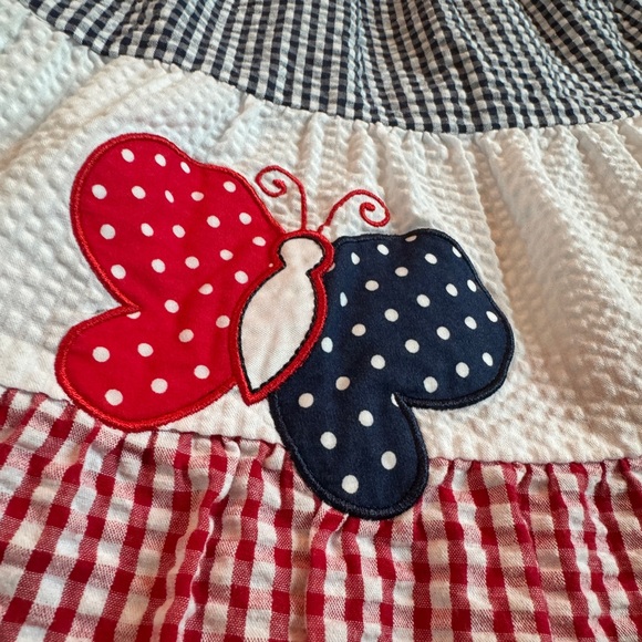 RARE EDITIONS | Toddler Girls Sleeveless
Colorblock Seersucker Dress - 3T - Picture 5 of 5